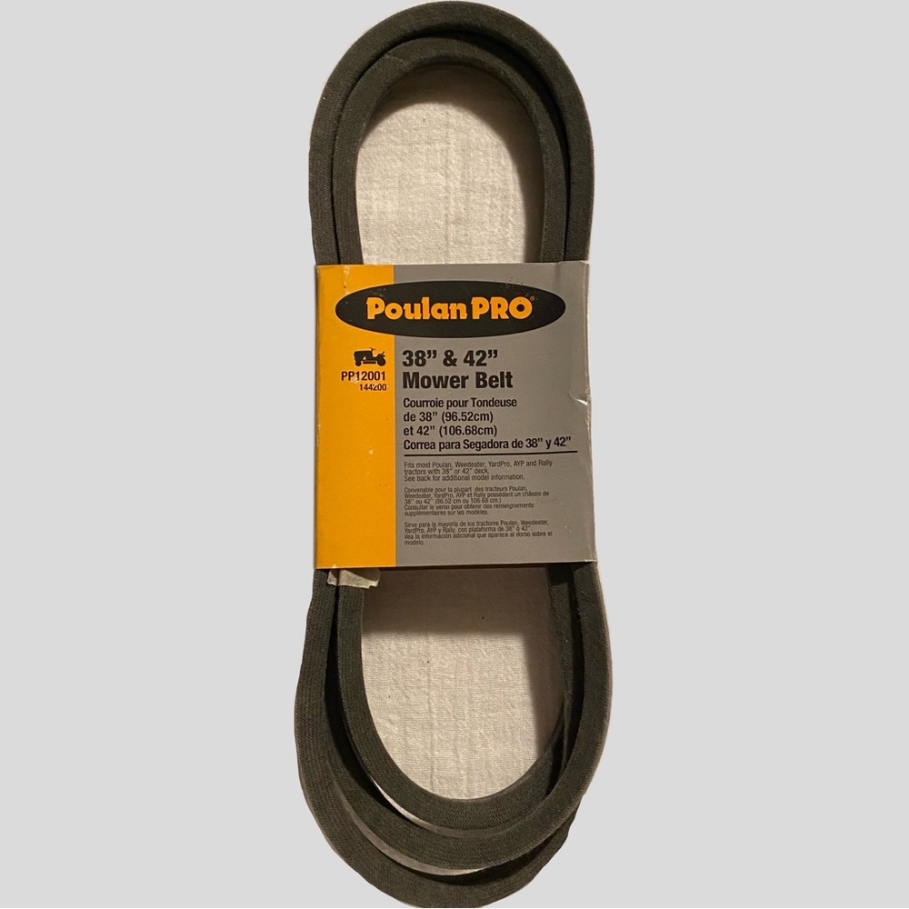 -Poulan Pro 38” & 42” Mower Belt PP12001